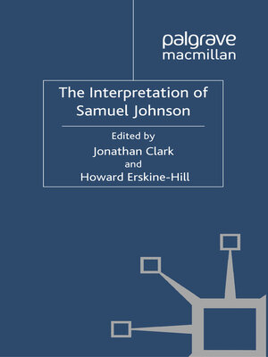 cover image of The Interpretation of Samuel Johnson